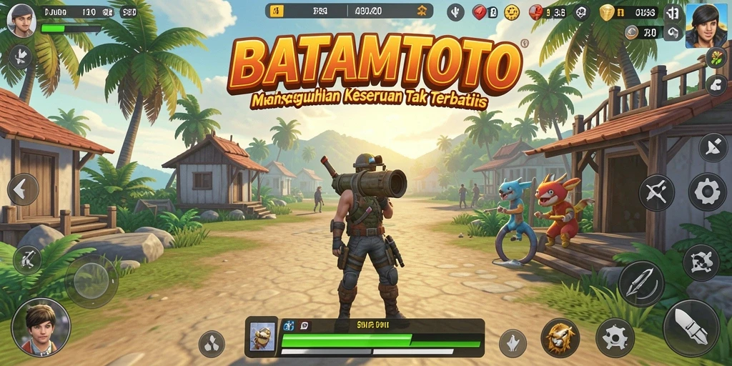 Gameplay membuka dunia luas penuh petualangan.