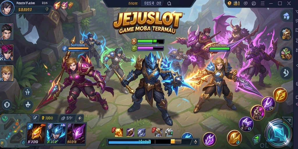 Tampilan gameplay seru JEJUSLOT yang penuh aksi.