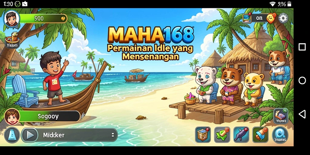 Tampilan gameplay <strong>MAHA168</strong> yang menarik dan memikat.