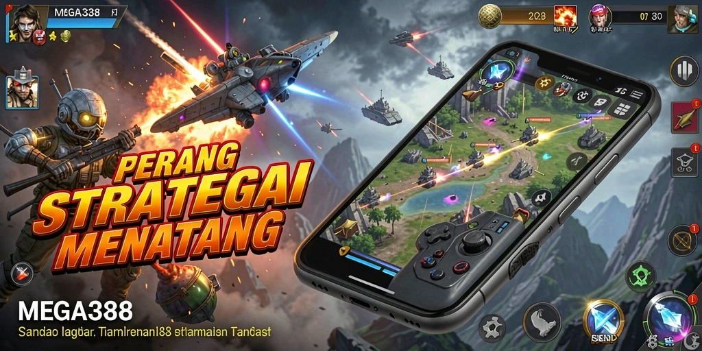 Tampilan gameplay MEGA338 yang mendebarkan dan penuh strategi.