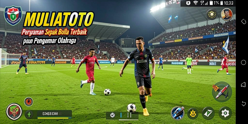 Tampilan gameplay MULIATOTO yang menarik dan menegangkan.