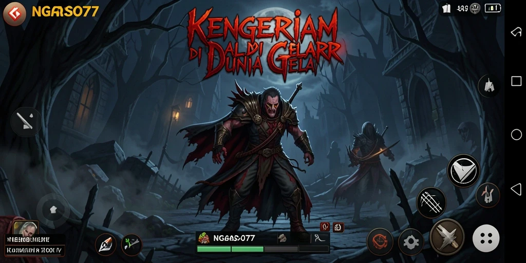 Gameplay seram dan menegangkan dari NGASO77.