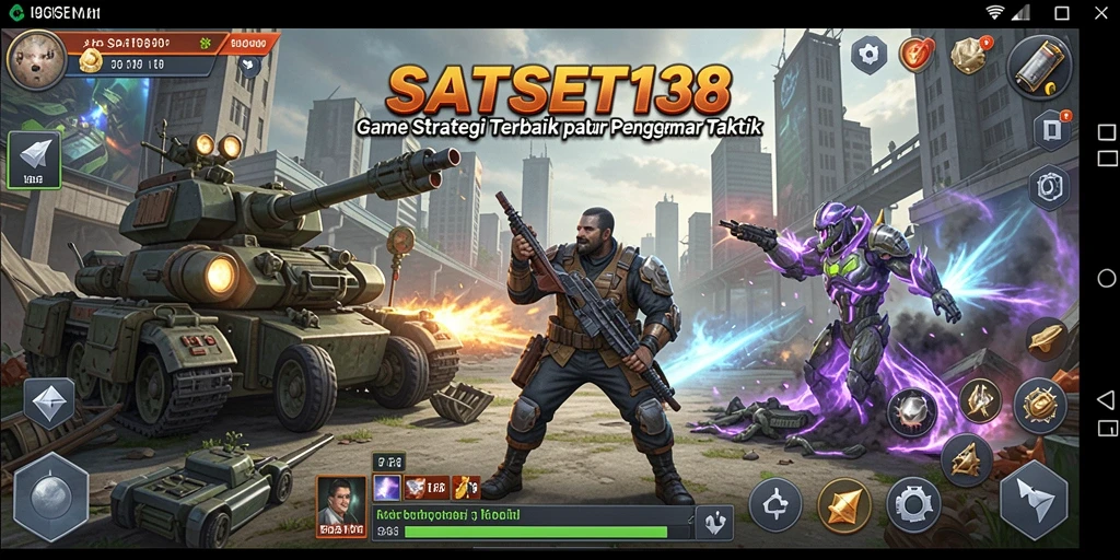 Tampilan gameplay SATSET138 yang menarik dan penuh strategi.