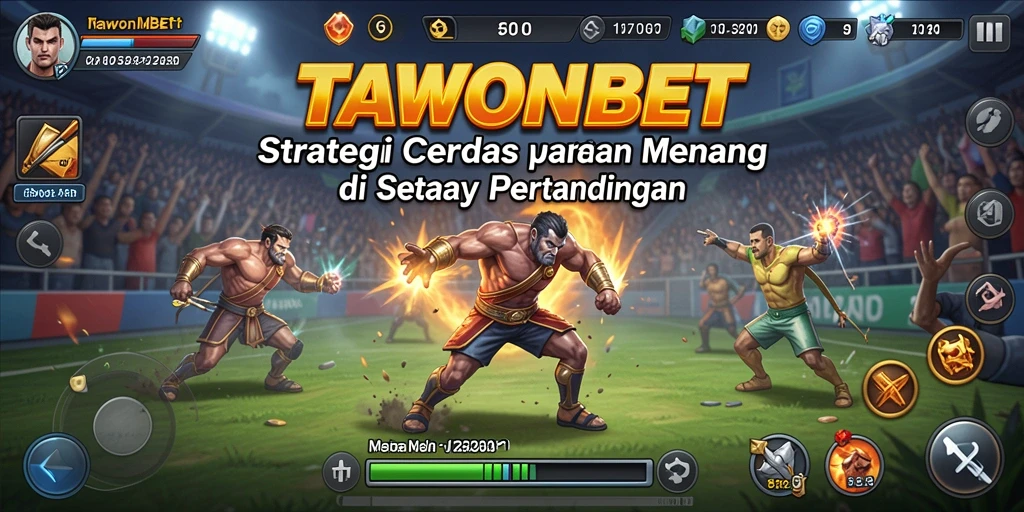 Tampilan menarik dari gameplay strategi TAWONBET yang mendebarkan.