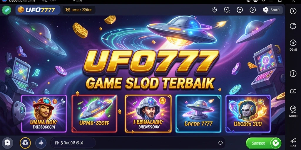 Tampilan gameplay menarik dari UFO777 dengan fitur Slot yang seru.